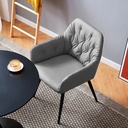 Silla de comedor Valencia/Gris