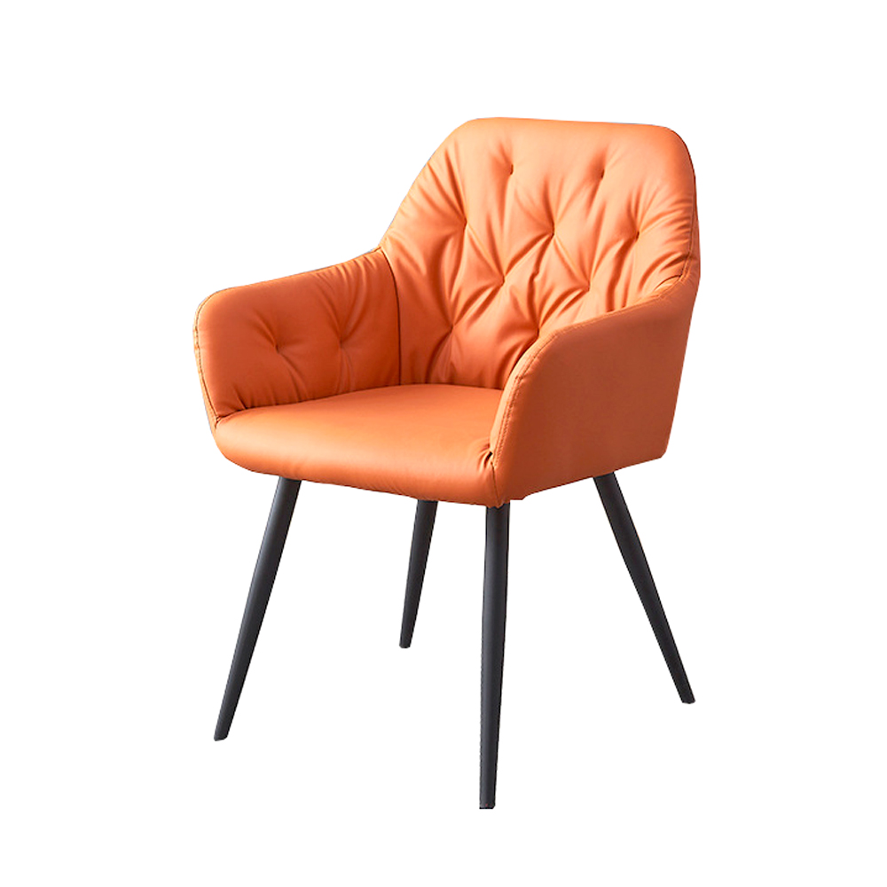 Silla de comedor Valencia/Naranja