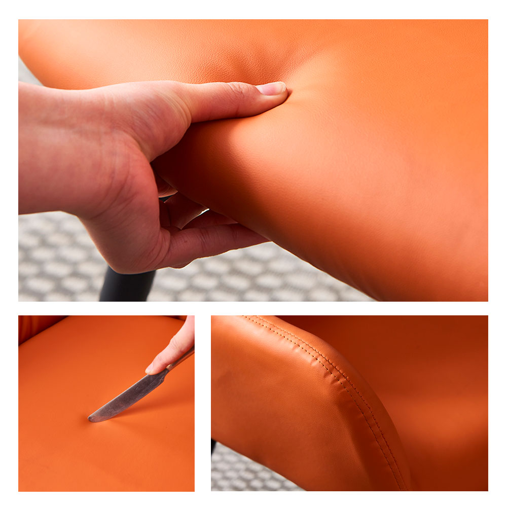 Silla de comedor Valencia/Naranja