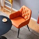 Silla de comedor Valencia/Naranja