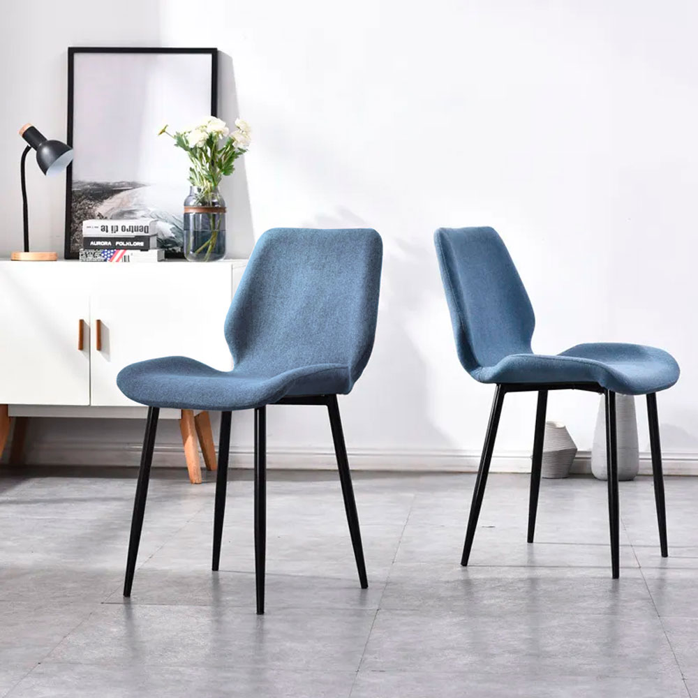 Silla de comedor berlin/Azul