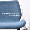 Silla de comedor berlin/Azul