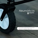 Carrito multifuncional plegable Azul