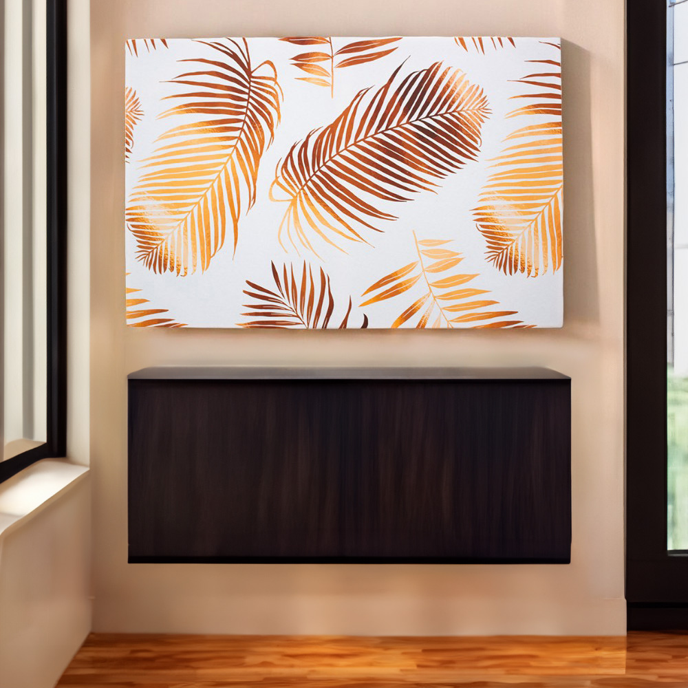 Cuadro decorativo 80x120 CDT-Hojas2