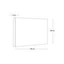 Cuadro decorativo 80x120 CDT-Hojas3