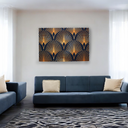 Cuadro decorativo 80x120 CDT-Hojas3