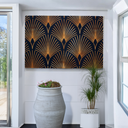 Cuadro decorativo 80x120 CDT-Hojas3
