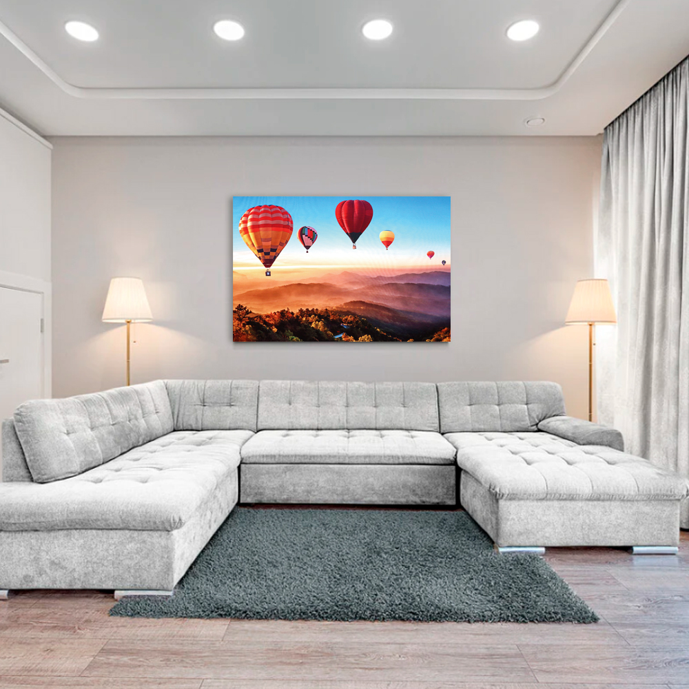 Cuadro decorativo 80x120 CDT-globos