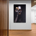 Cuadro decorativo 80x120 CDT-mujer1