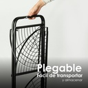 Estante esquinero plegable 3 niveles
