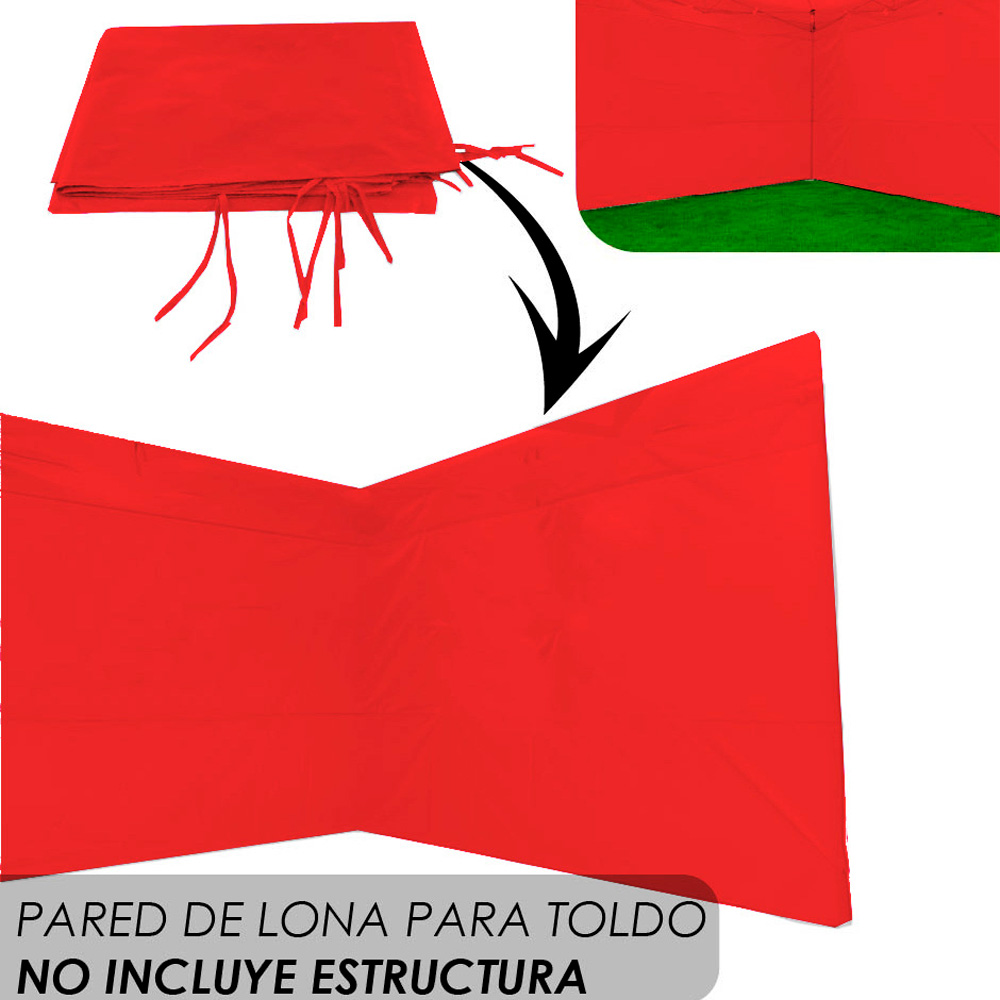 Paredes 3x3  Rojo