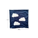 Funda para cojín 45cm Nube azul