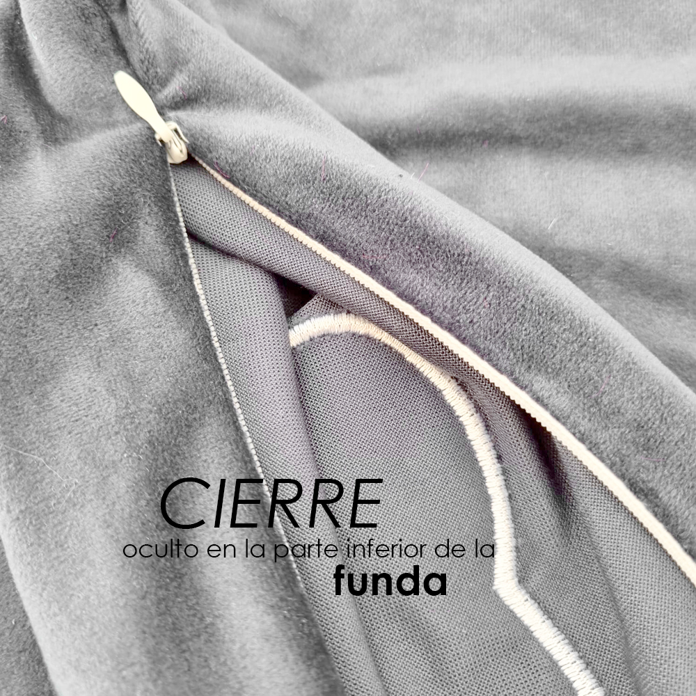 Funda para cojín 45cm Nube gris