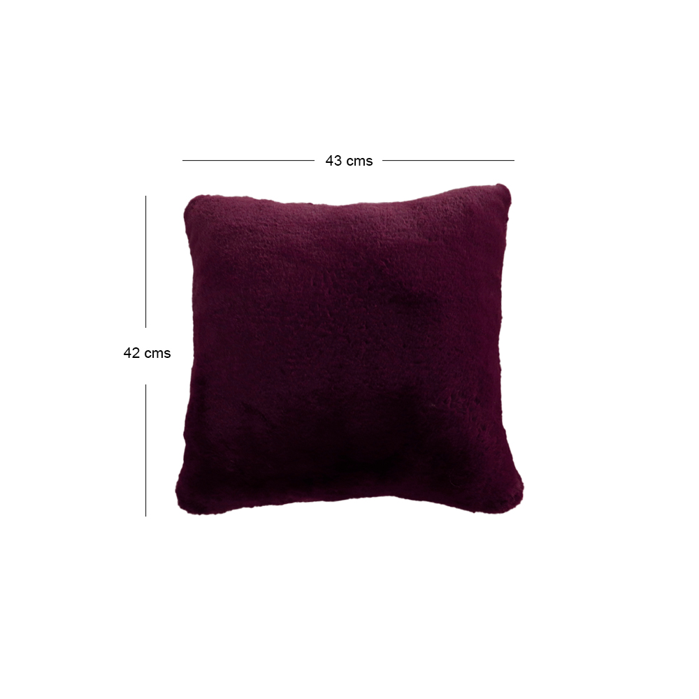 Funda para cojín 45cm Vino
