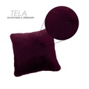 Funda para cojín 45cm Vino