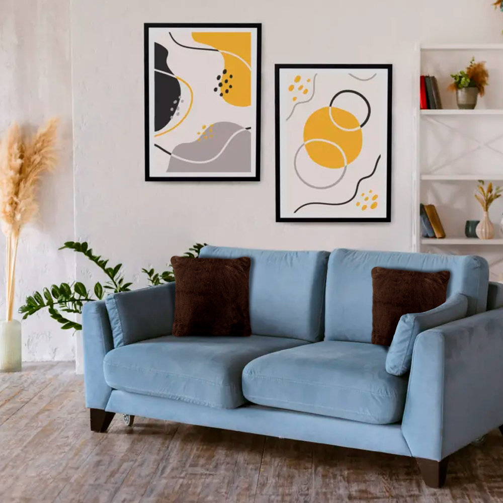 Paquete de 2 Fundas para cojín Decorativas 43x42cm