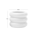 Maceta Circular T11-Bla Color Blanco