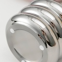 Maceta Circular T11-Pla Color Plata