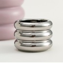 Maceta Circular T11-Pla Color Plata