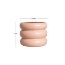 Maceta Circular T11-Ros Color Rosa
