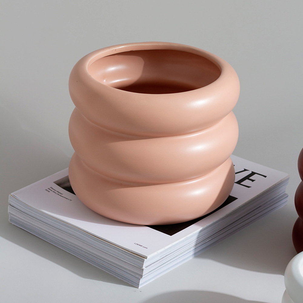 Maceta Circular T11-Ros Color Rosa