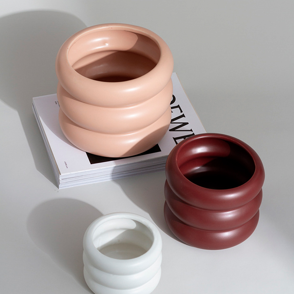 Maceta Circular T11-Ros Color Rosa