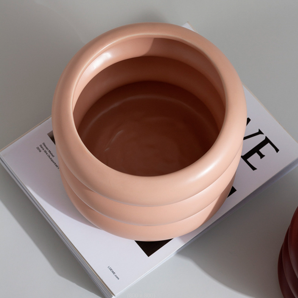 Maceta Circular T11-Ros Color Rosa