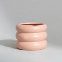Maceta Circular T11-Ros Color Rosa
