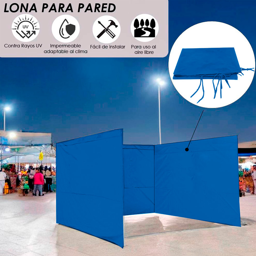 Paredes 3x3  Azul