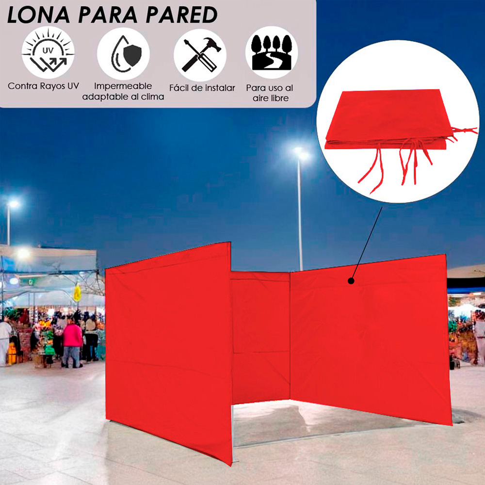 Paredes 2x2  Rojo