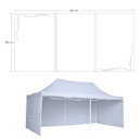 Toldo Plegable con Paredes 3x6 Blanco