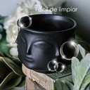 Maceta de rostro DH003  Negro