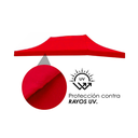 Lona 3x6 600D  Rojo