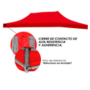 Lona 3x6 600D  Rojo