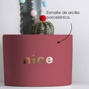 Macetero con soporte JY1105 grande  Rojo