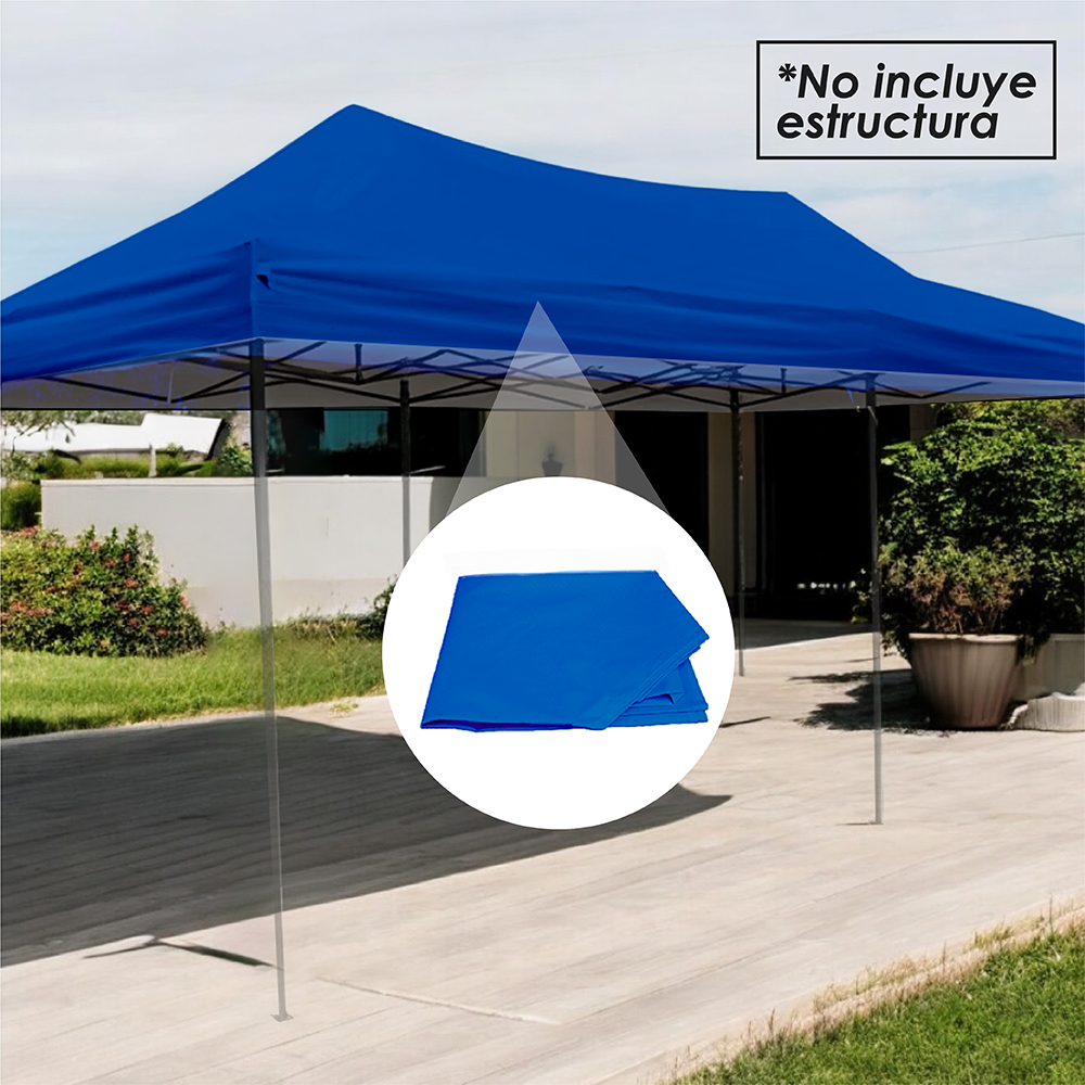 Lona 3x6 600D  Azul