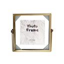 Portarretrato Ilios Innova Metálico Dorado 15x15 cm