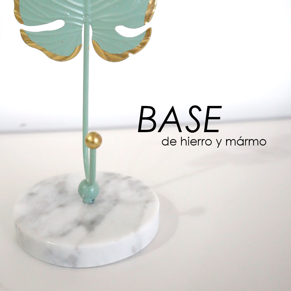 4 Portavelas de Mármol de mesa