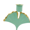 Portavela de Mesa Base Iliosinnova Mármol Floral color Verde