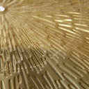 Portavela de Pared Ilios Innova Rayas Dorada