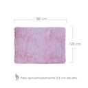 Tapete motley 180 x 120 cm Rosa