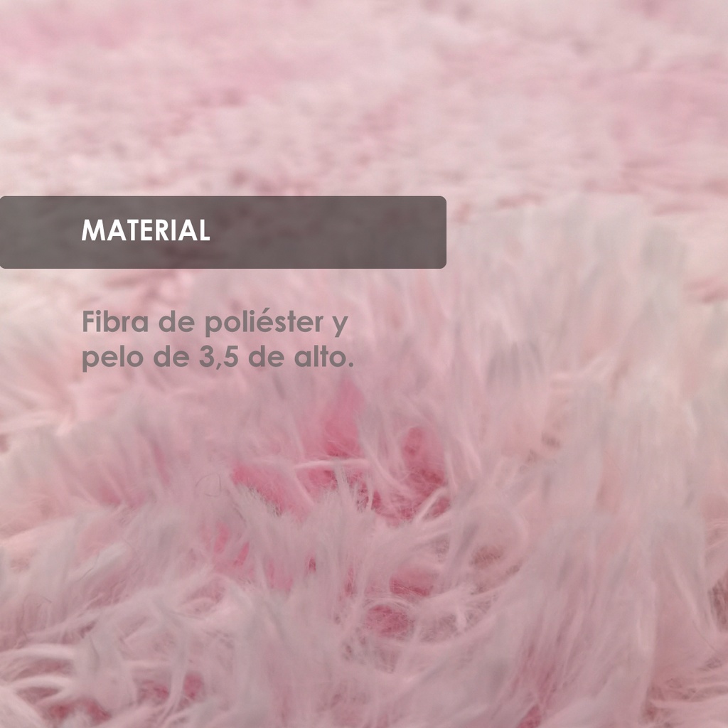 Tapete motley 180 x 120 cm Rosa