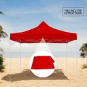 Lona 2x2 600D  Roja