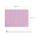 Tapete motley 2 x 1.60 m Rosa