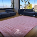 Tapete motley 2 x 1.60 m Rosa
