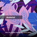 Tapete nórdico 2 x 1.60 m (Neón floreado)