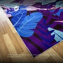 Tapete nórdico 2 x 1.60 m (Neón floreado)