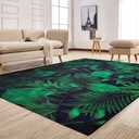 Tapete nórdico 2 x 3 m (Neón floreado)