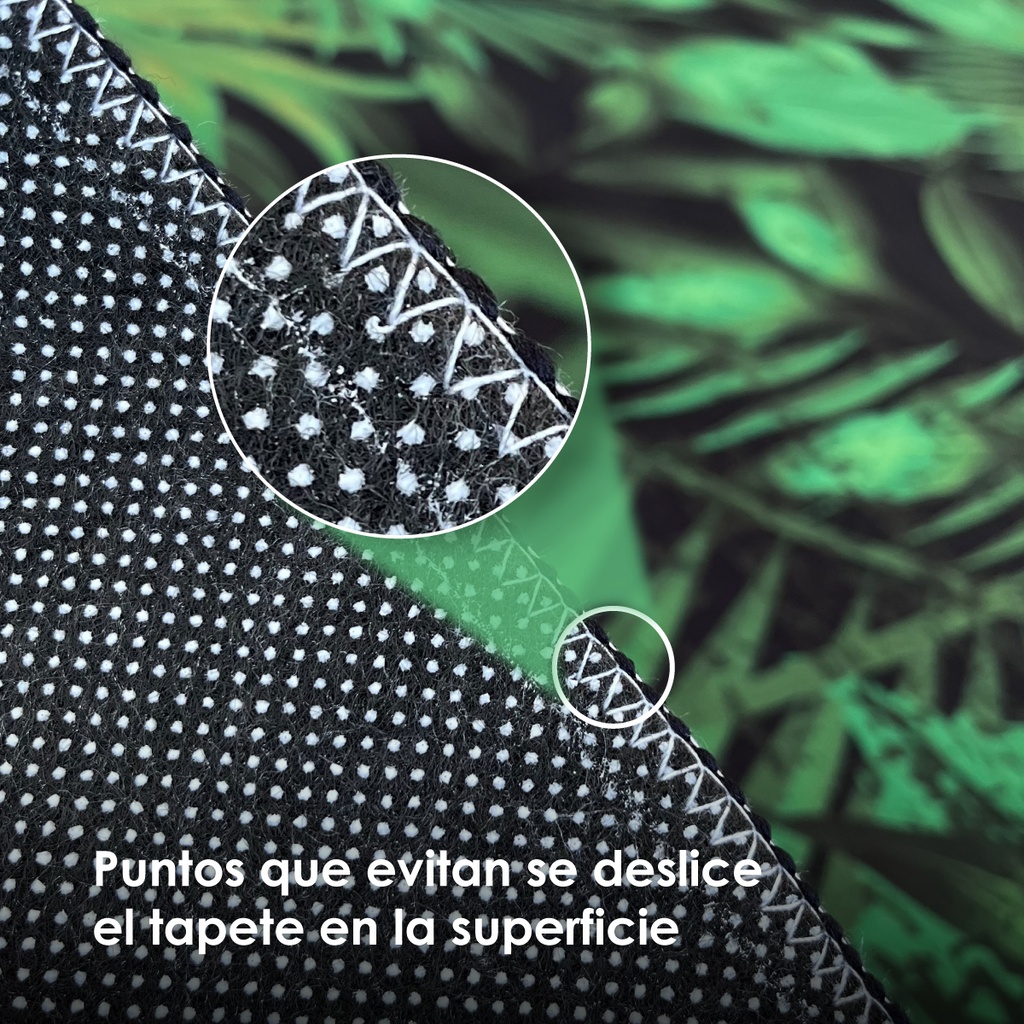 Tapete nórdico 2 x 3 m (Neón floreado)