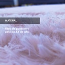 Tapete shag 2 x 3 m (Rosa)
